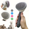 FurEase™ Self-Cleaning Pet Grooming Brush